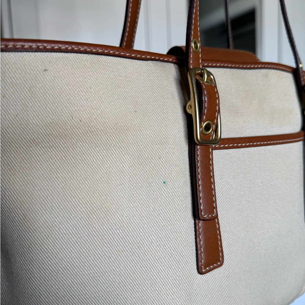 Vintage Coach Legacy West Twill Shoulder Tote Bag 9869 - Picture 6 of 10